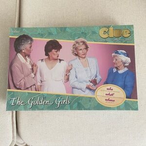 Clue The Golden Girls Board Game Brand New in Package